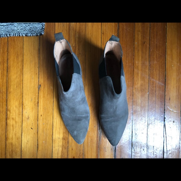 Madewell Nico boots grey suede | size 8.5 - Picture 2 of 3